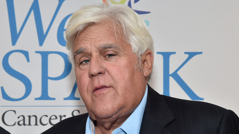 Jay Leno frowning