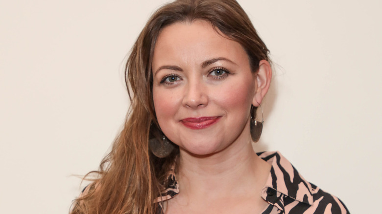 Charlotte Chruch smiling