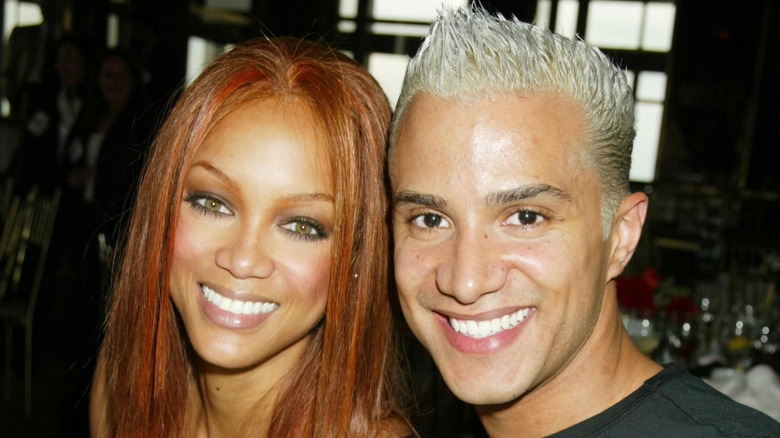 Jay Manuel and Tyra Banks smiling