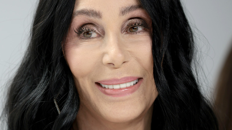 Cher smiling