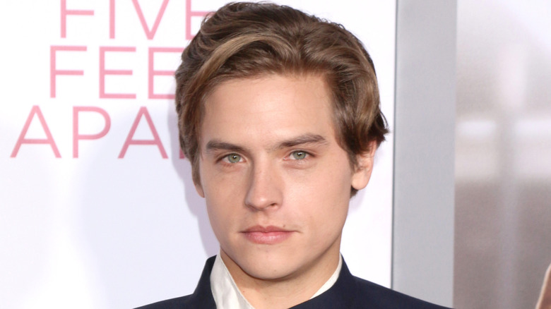 Dylan Sprouse posing