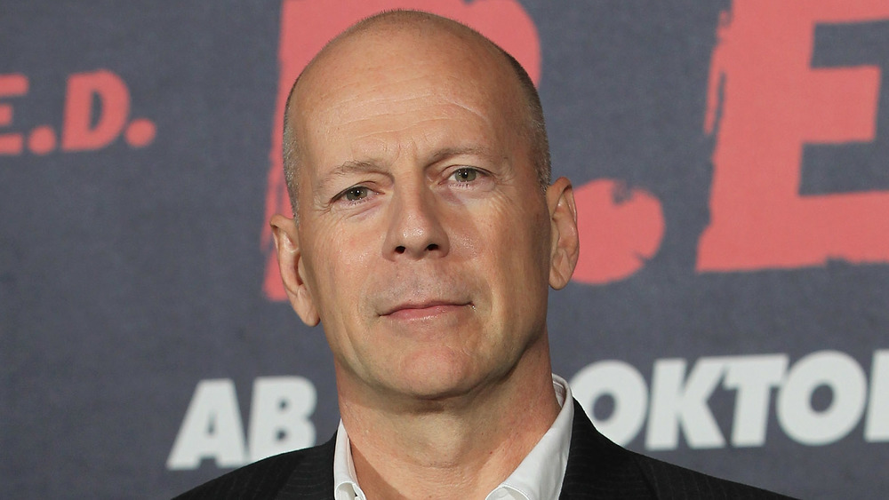 Bruce Willis at event