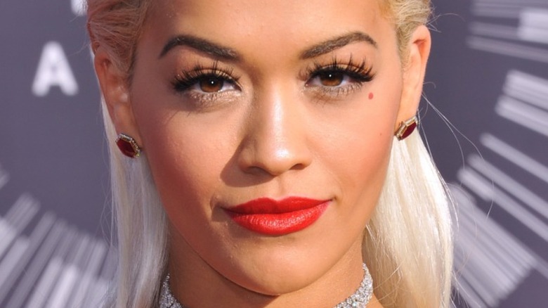 Rita Ora on a red carpet