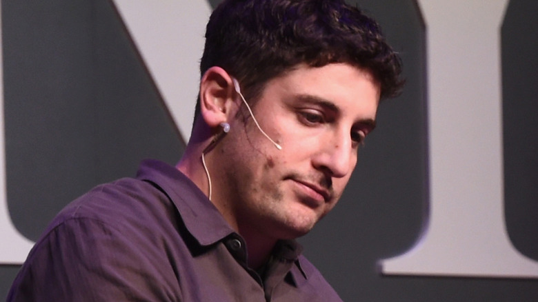 Jason Biggs looking sad