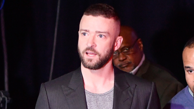 Justin Timberlake speaking