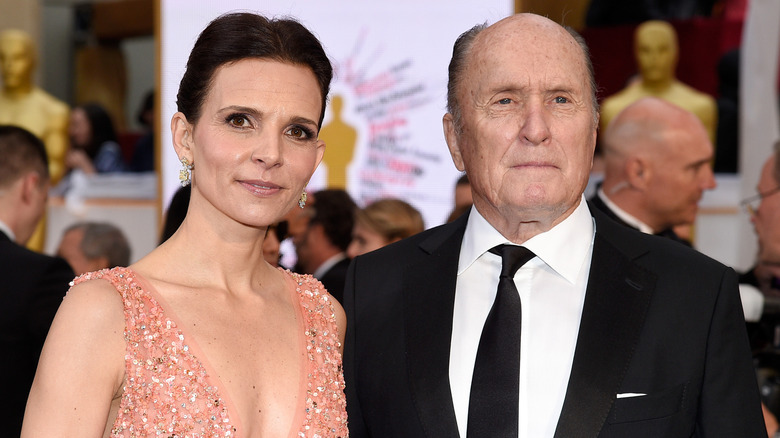 Luciana Pedraza and Robert Duvall at the Oscars