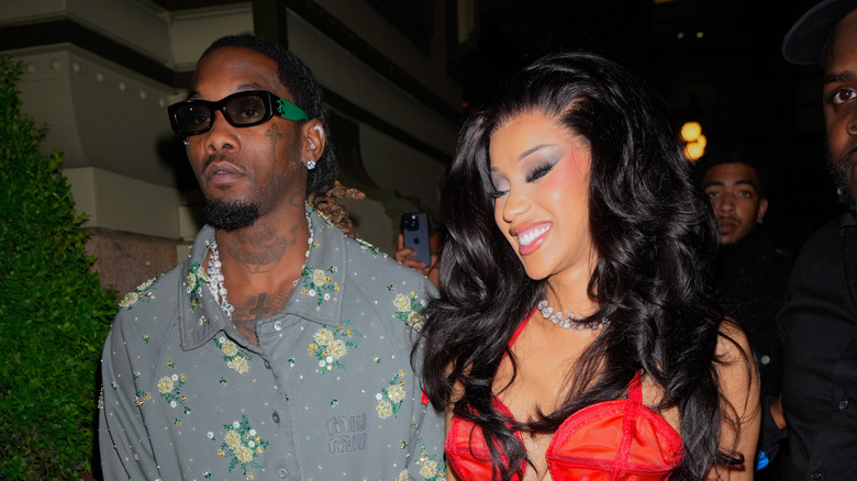 Offset and Cardi B attending a 2024 Met Gala after-party