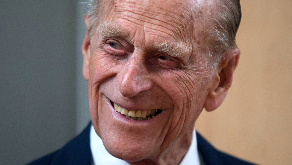 Prince Philip smiling