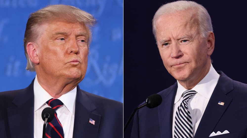 Donald Trump and Joe Biden