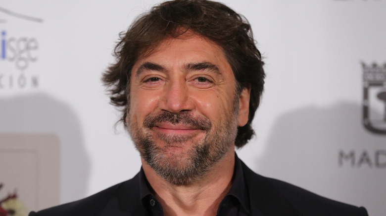 Javier Bardem smiling