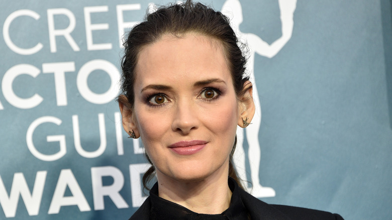 Winona Ryder smiling