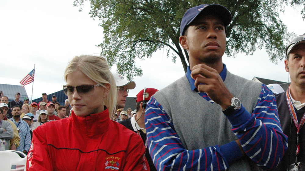 Tiger Woods and Elin Nordegren