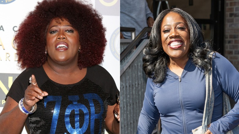 The Talk alum Sheryl Underwood in a before and after image