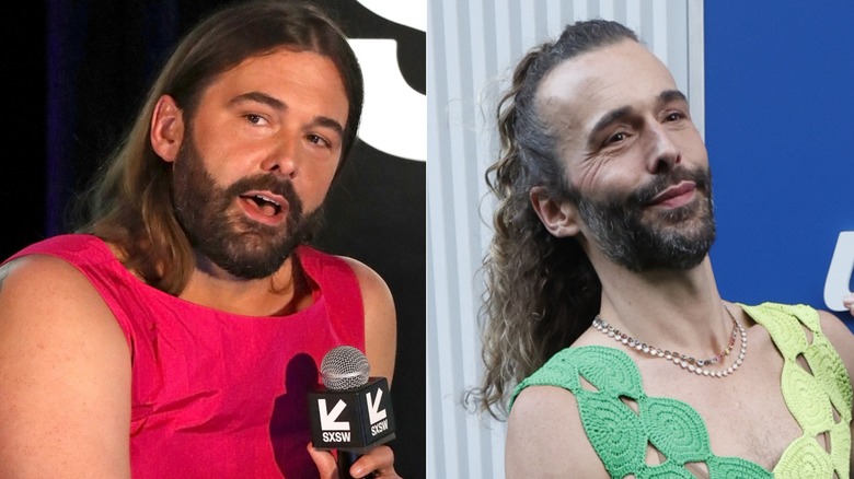 Queer Eye's Jonathan Van Ness before and after weight loss