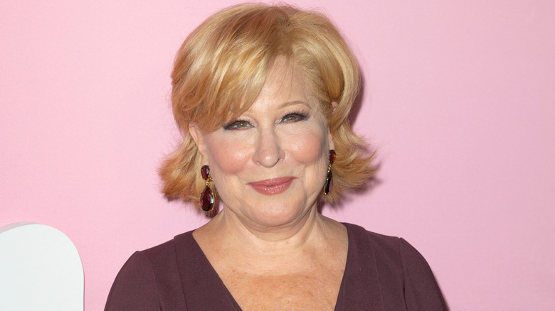 Better Midler smiling