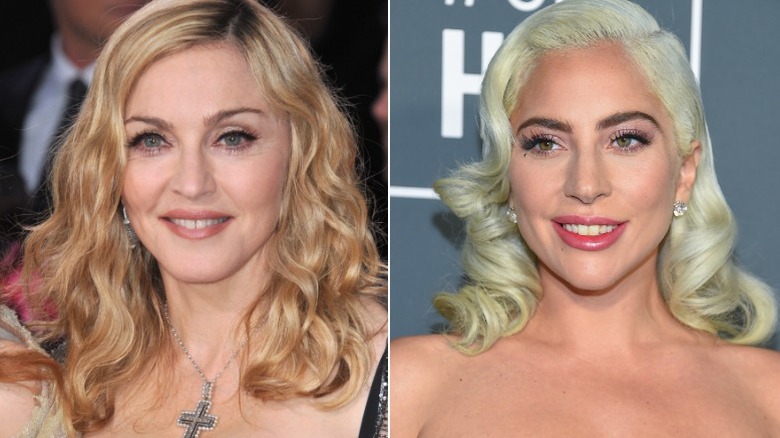 Madonna and Lady Gaga