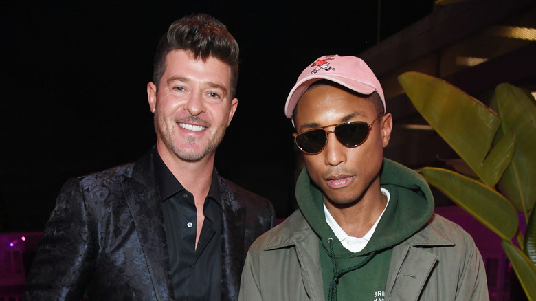 Pharrell Williams and Robin Thicke