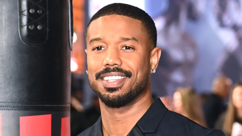 Michael B. Jordan posing