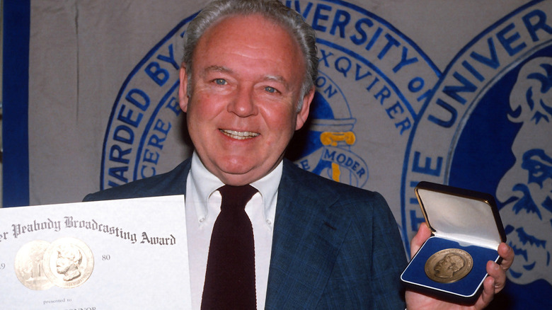 Carroll O'Connor with award