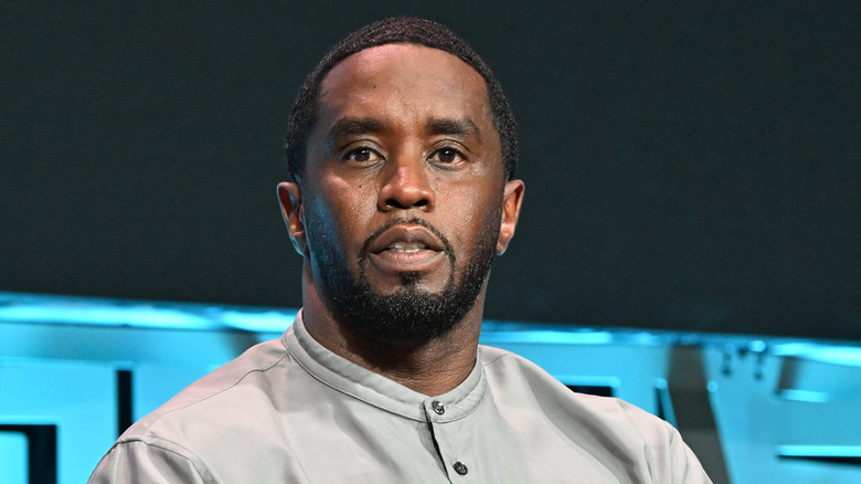 Sean "Diddy" Combs looking gormless