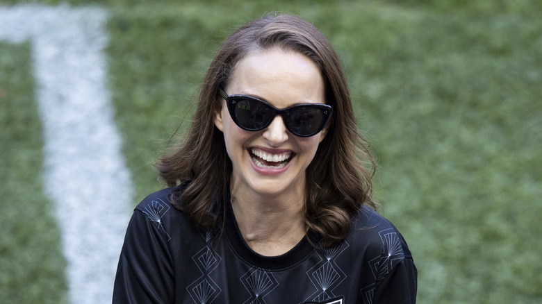 Natalie Portman smiling