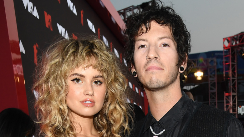 Debby Ryan and Josh Dun posing together