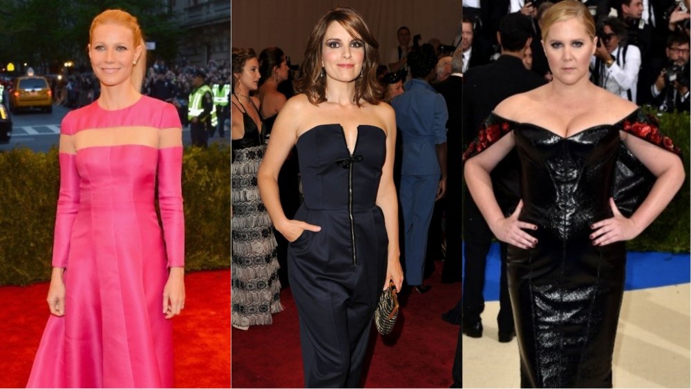 Gwyneth Paltrow, Tina Fey, Amy Schumer attending the Met Gala