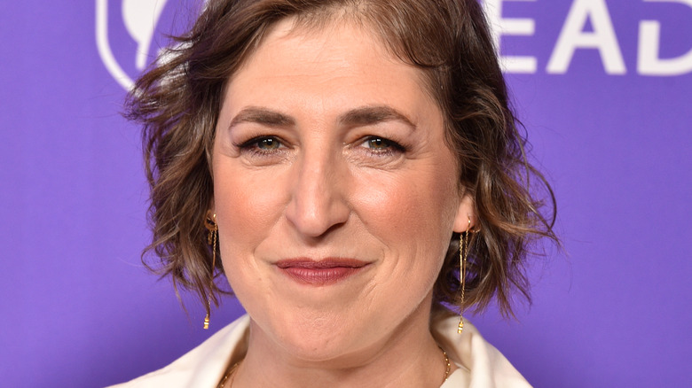 Mayim Bialik at an event