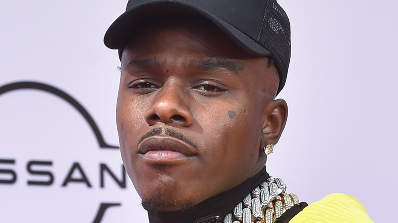 DaBaby on red carpet