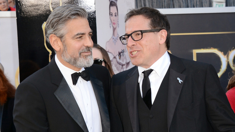 David O. Russell and George Clooney