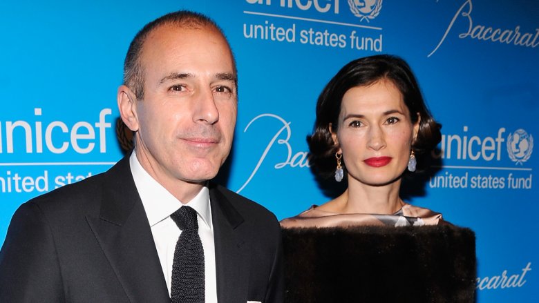 Matt Lauer and Annette Roque