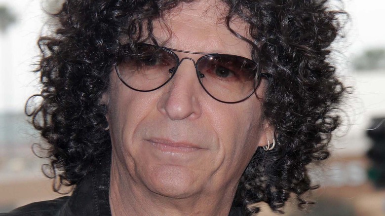 Howard Stern on red carpet