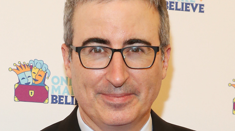 John Oliver on red carpet