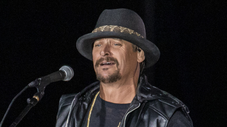 Kid Rock performing a MAGA rally