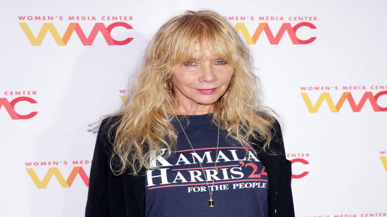 Rosanna Arquette attending event for Women's Media Center