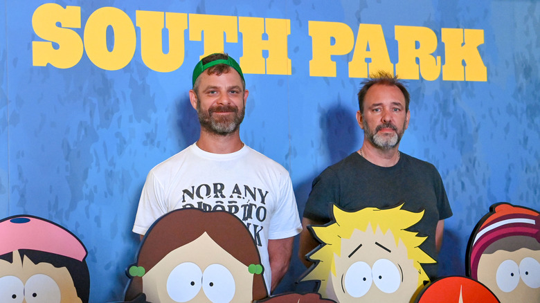 Matt Stone and Trey Parker at South Park event