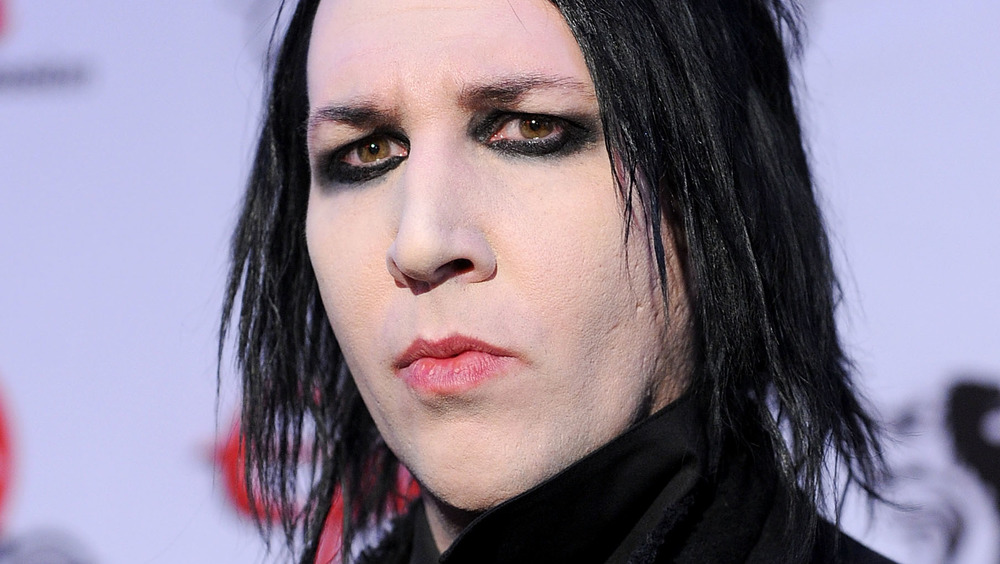 Marilyn Manson at an award show