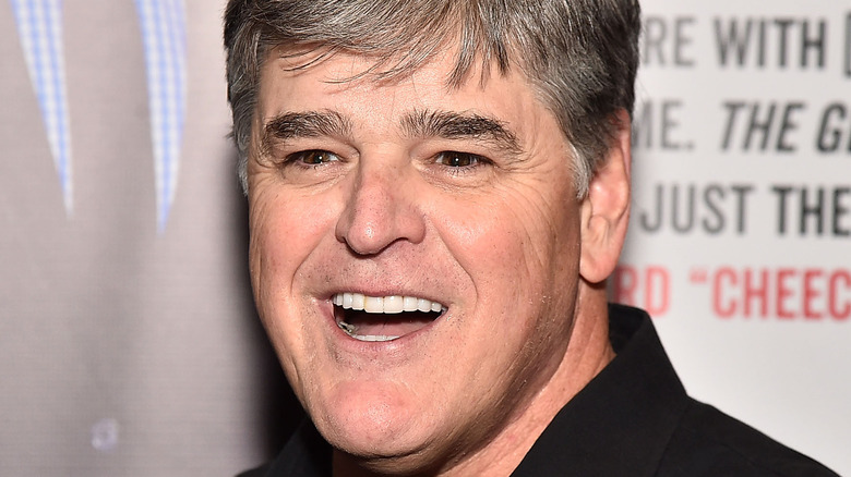 Sean Hannity smiling