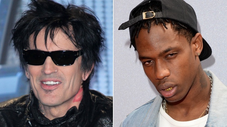 Tommy Lee (left), Travis Scott (right)