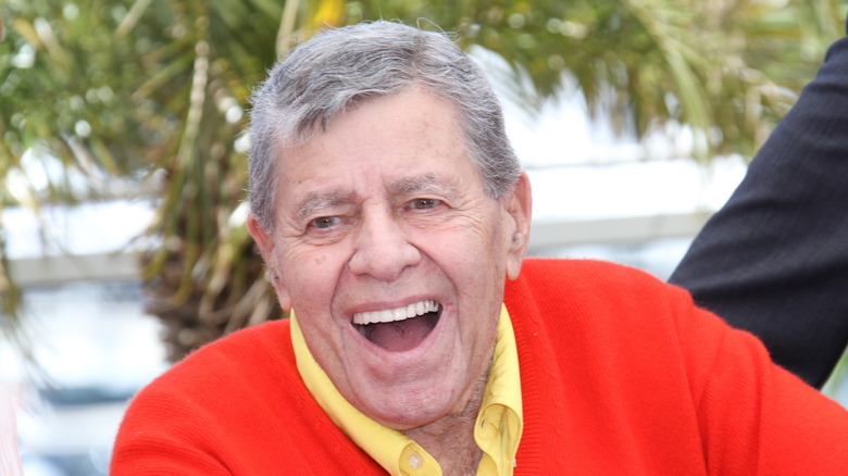 Jerry Lewis smiling