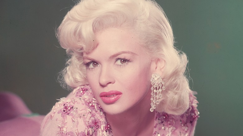 Jayne Mansfield posing