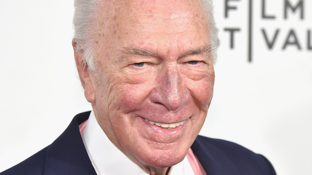 Christopher Plummer smiling 