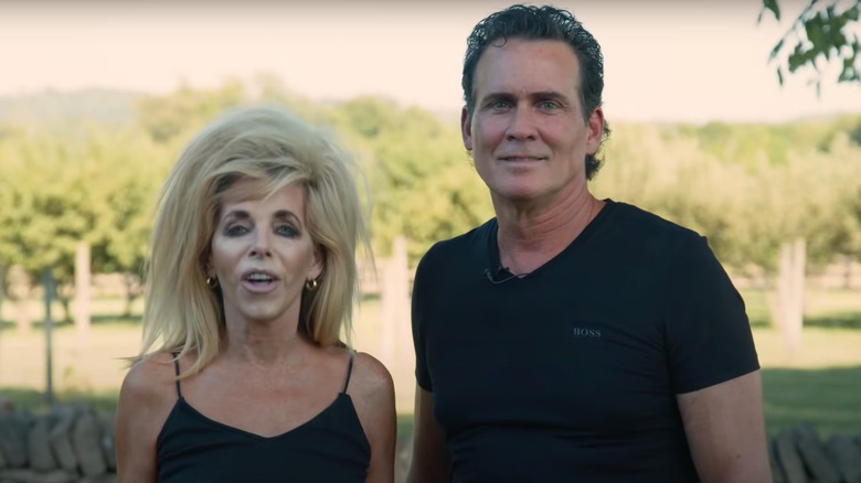 Gwen Shamblin and Joe Lara smiling 