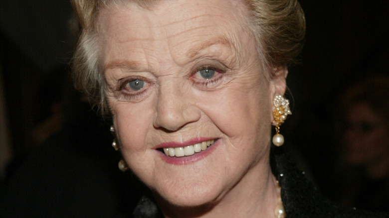Angela Lansbury smiling