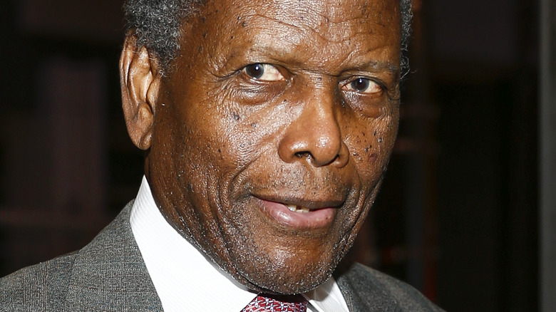 Sidney Poitier smiling