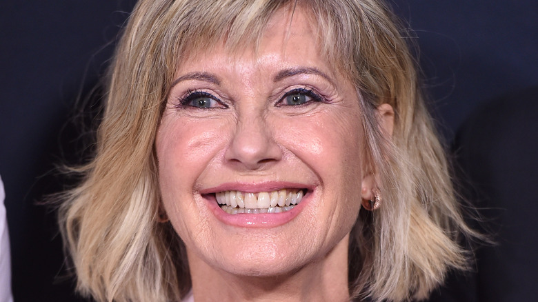 Olivia Newton-John smiling