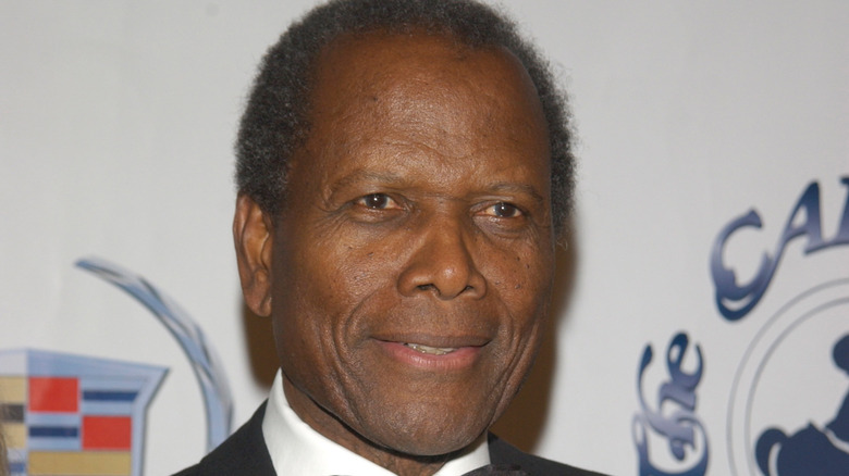 Sidney Poitier smiling