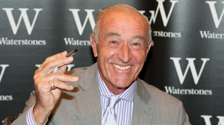 Len Goodman smiling
