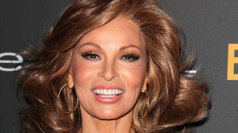 Raquel Welch smiling