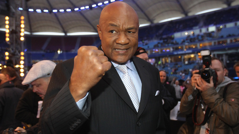 George Foreman at the Imtech Arena